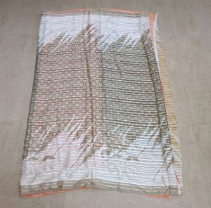 Satin Strips Laining Saree (Price Drop)