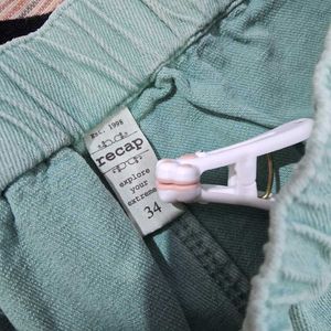 Recap Sea Green Jeans