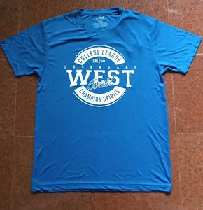 Brink Mens Large Size 100% Polyester Tshirt