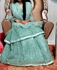 Pretty Sea Green Lehnga