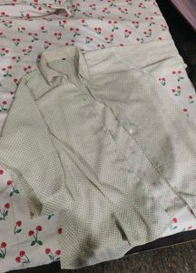 White Casual Shirt For Women