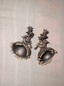 Bird Jhumka Earrings
