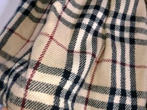 BURBERRY Vintage Plaid Mini Skirt