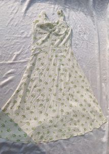 Brand New (Urbanic) Yellow A-line Floral Dress
