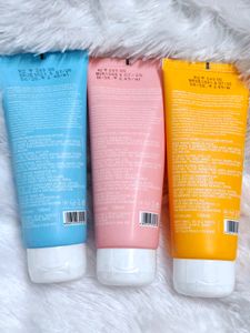 Pack Of 3 Dot And Key Face Wash