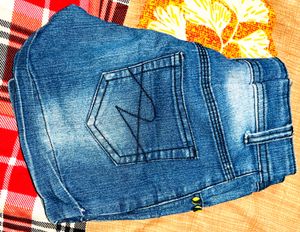 Denim Cut-Off Shorts