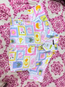 Zudio Tropical Shirt Cropped