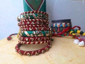 Handmade Kundan Bangles (TP-HBA-001)