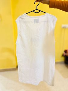 White Printed T-Shirt