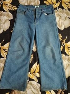 Blue Baggy Jeans