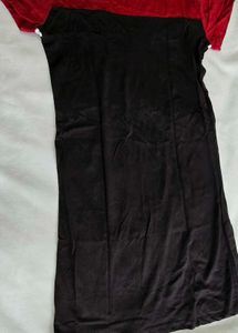 Colorblock T-Shirt Dress