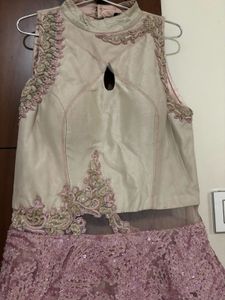 Backless Can-can Ethnic Gown On Sale !
