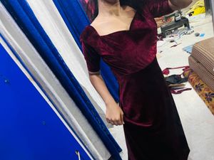 Velvet Designer Dress