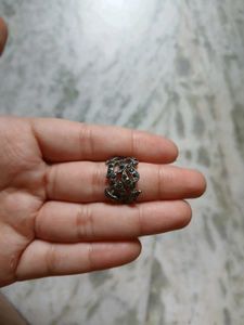Statement Black Stone Ring