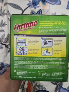 Fortune Dishwasher Tablets Brand New
