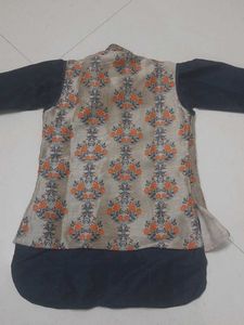 Boys' Festive Kurta Set with Jacket