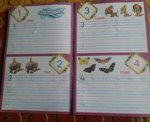 Write And Rub Practice Book Kids