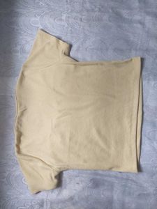 Yellow Crop Top