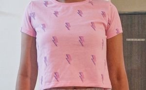 Pink Crop Top