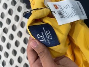 Louis Philippe Yellow Striped T-Shirt