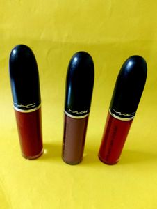 3 Mac Matte Liquid Lipstick