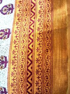 cotton blended saree