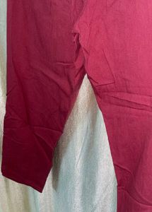Reddish Pink Colored Pant