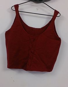 Urbanic Style Knitted Crop Top