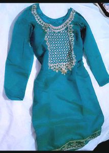 Full Stitched Kurti Set