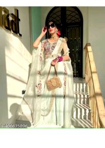 Mint Green Embroidered Anarkali Suit