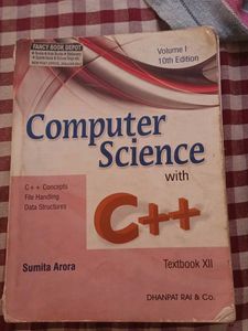 Sumita Arora Class 12th Computer Science Vol 1,2