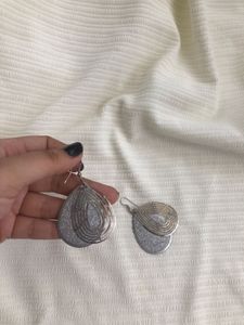 Silver Drop Earrings