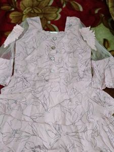 Floral Print Ruffle Dress