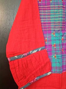 Red Boutique Kurti With Pocket