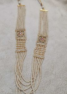 High Quality Kundan and Pearl Set