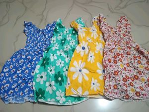 Summer Floral Sundresses - Bundle of 4