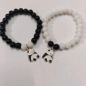 Panda Charm Beaded Bracelets