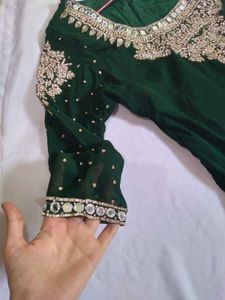 Green Heavy Dress