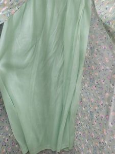 Green Summer Floral Dress 💚
