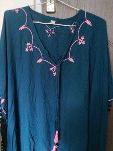 Beautiful Kaftan Embroidery Top