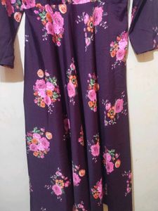 Floral Anarkali Suit