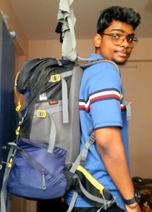 TRAWOC 65L Dynamite Travel Backpack | Minor Tear
