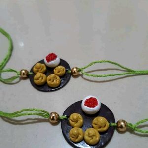 Clay Food Rakhis ✨