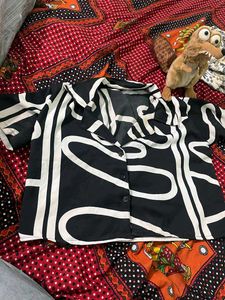 Abstract Print Shirt