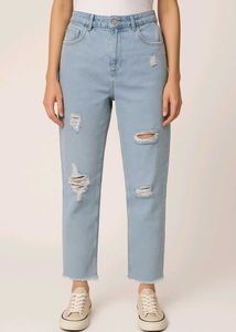 Lee Cooper Ripped Light Wash Jeans