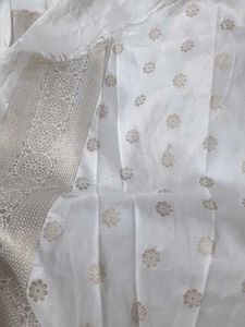 Pure Dola Silk Dyeable Saree