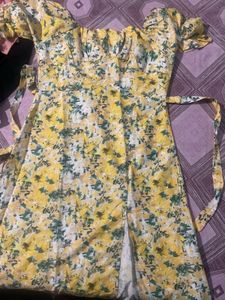 Floral Print Mini Dress
