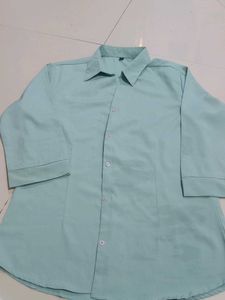 Mint Green Casual Shirt