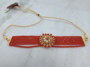 Red &amp; Gold Jewelry Set