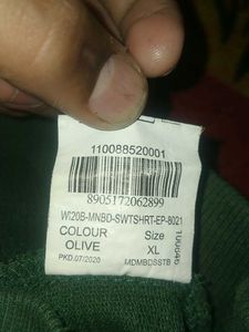 Olive sweatshirt T-shirt